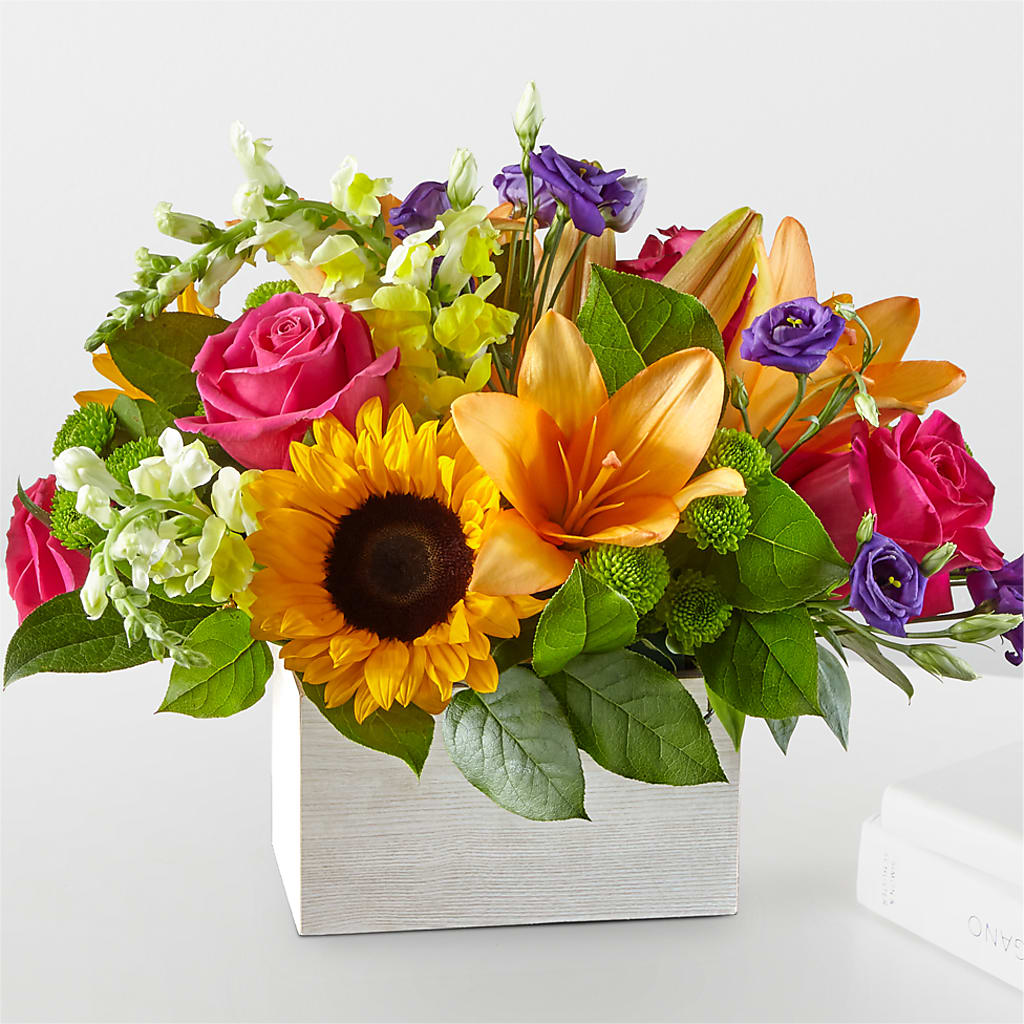 Best Day Box Bouquet – Upscale Flowers, Clayton NJ