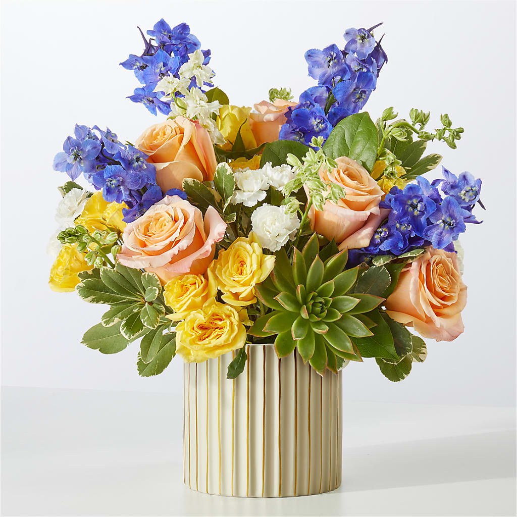 Cobalt Reverie Bouquet – Upscale Flowers, Clayton NJ