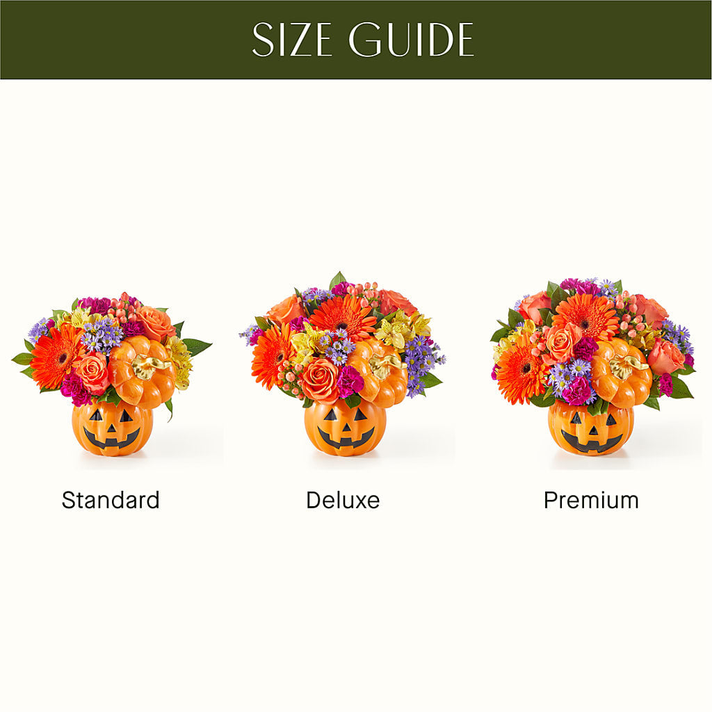 Tricks & Treats Pumpkin – Upscale Flowers, Clayton NJ