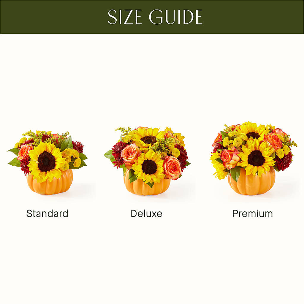Golden Gourd Pumpkin Bouquet – Upscale Flowers, Clayton NJ