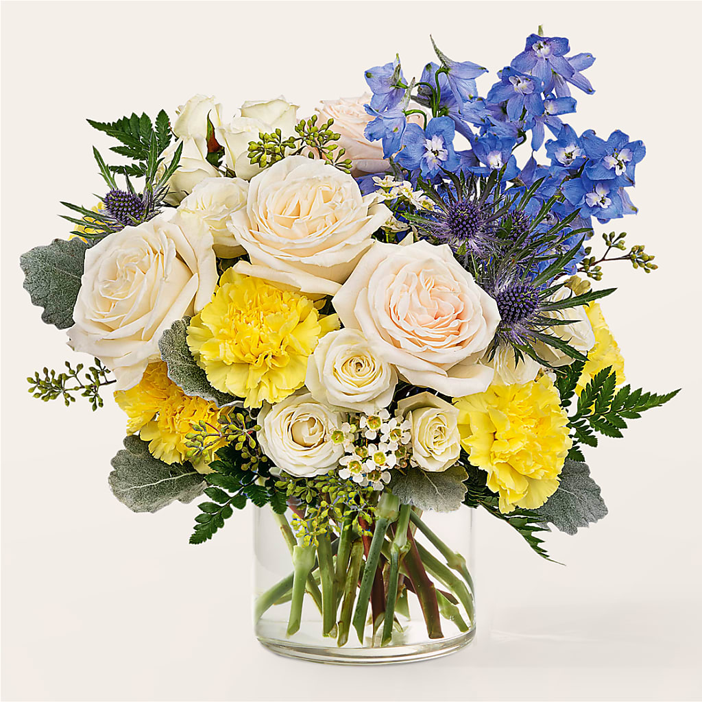 Lemon Sorbet Bouquet – Upscale Flowers, Clayton NJ