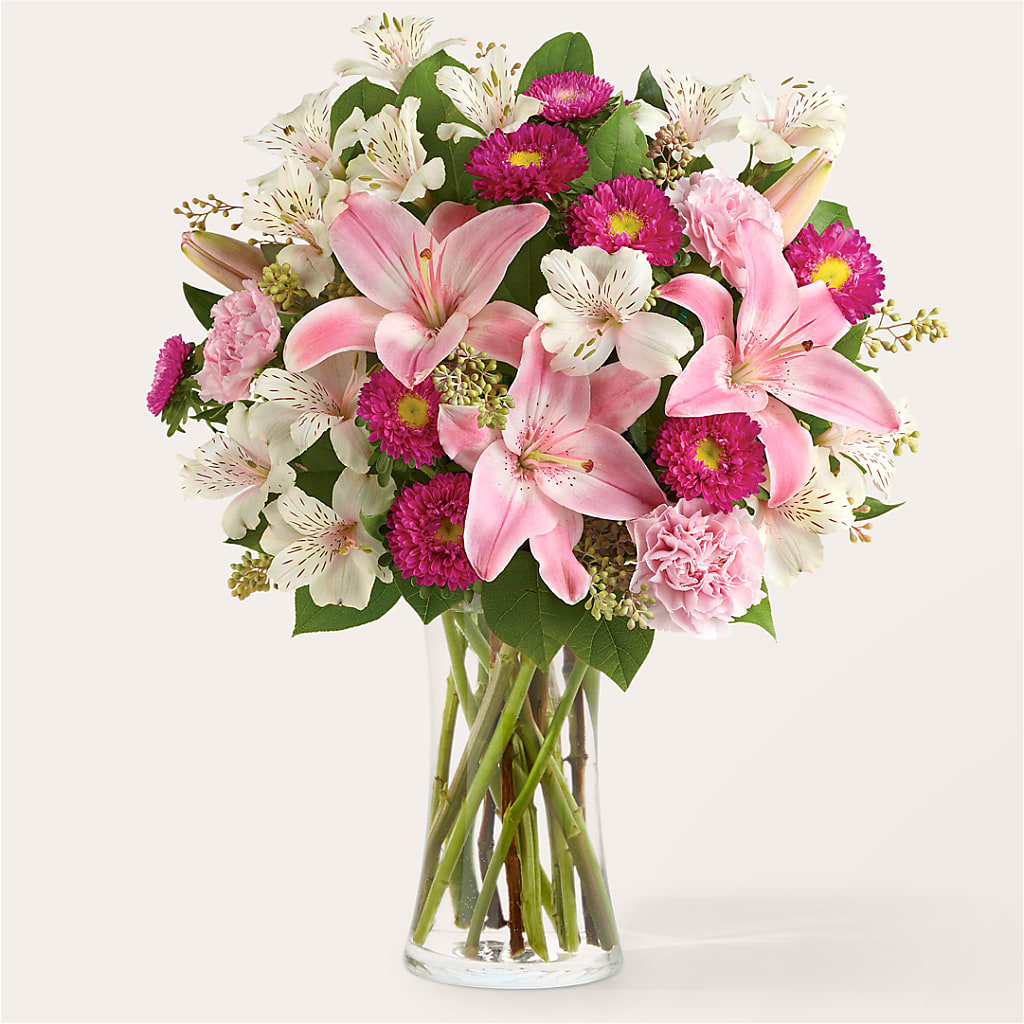 Feeling Fuchsia Bouquet – Upscale Flowers, Clayton NJ