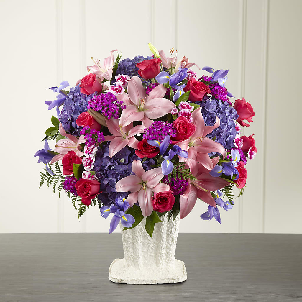 We Fondly Remember Arrangement – Upscale Flowers, Clayton NJ