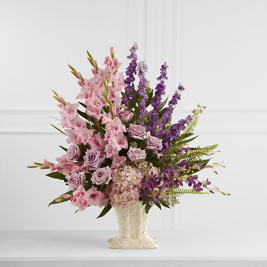 Flowing Garden Arrangement – Upscale Flowers, Clayton NJ