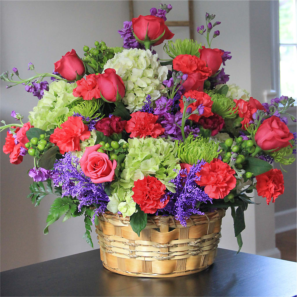 Warm Embrace Arrangement – Upscale Flowers, Clayton NJ
