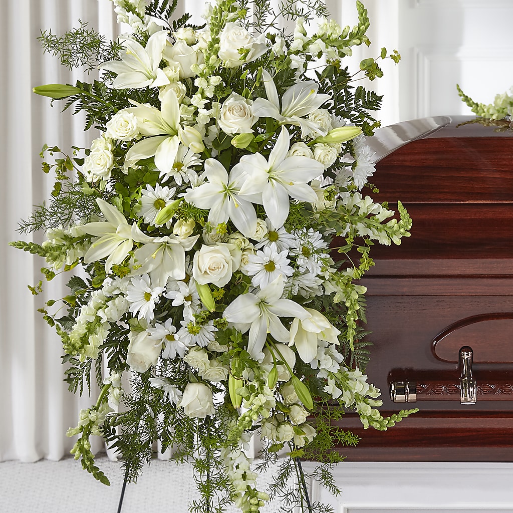 Loving Thoughts Standing Spray – Upscale Flowers, Clayton NJ