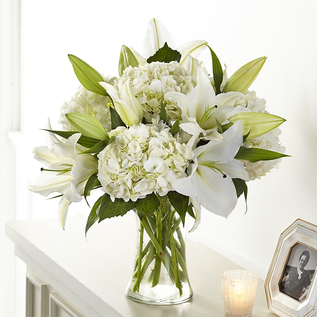 Compassionate Lily Bouquet – Upscale Flowers, Clayton NJ
