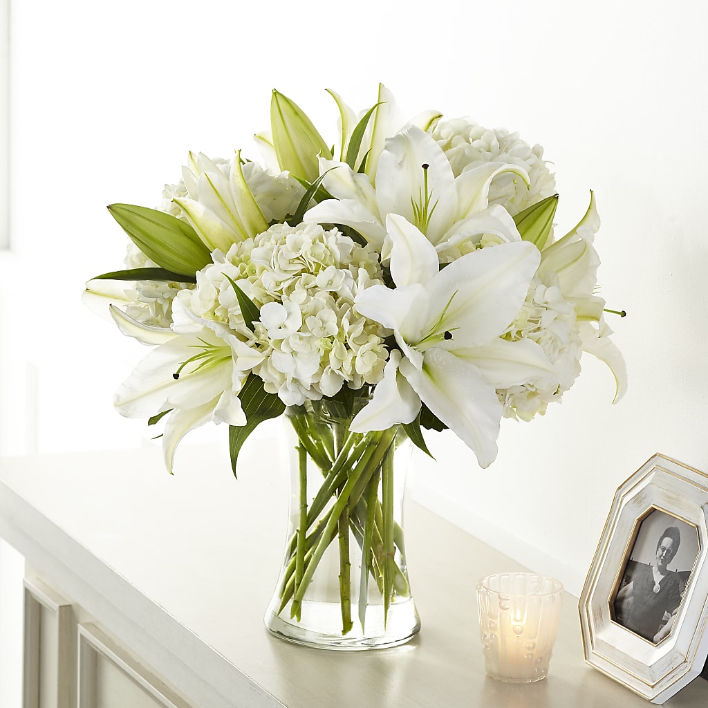 Compassionate Lily Bouquet – Upscale Flowers, Clayton NJ