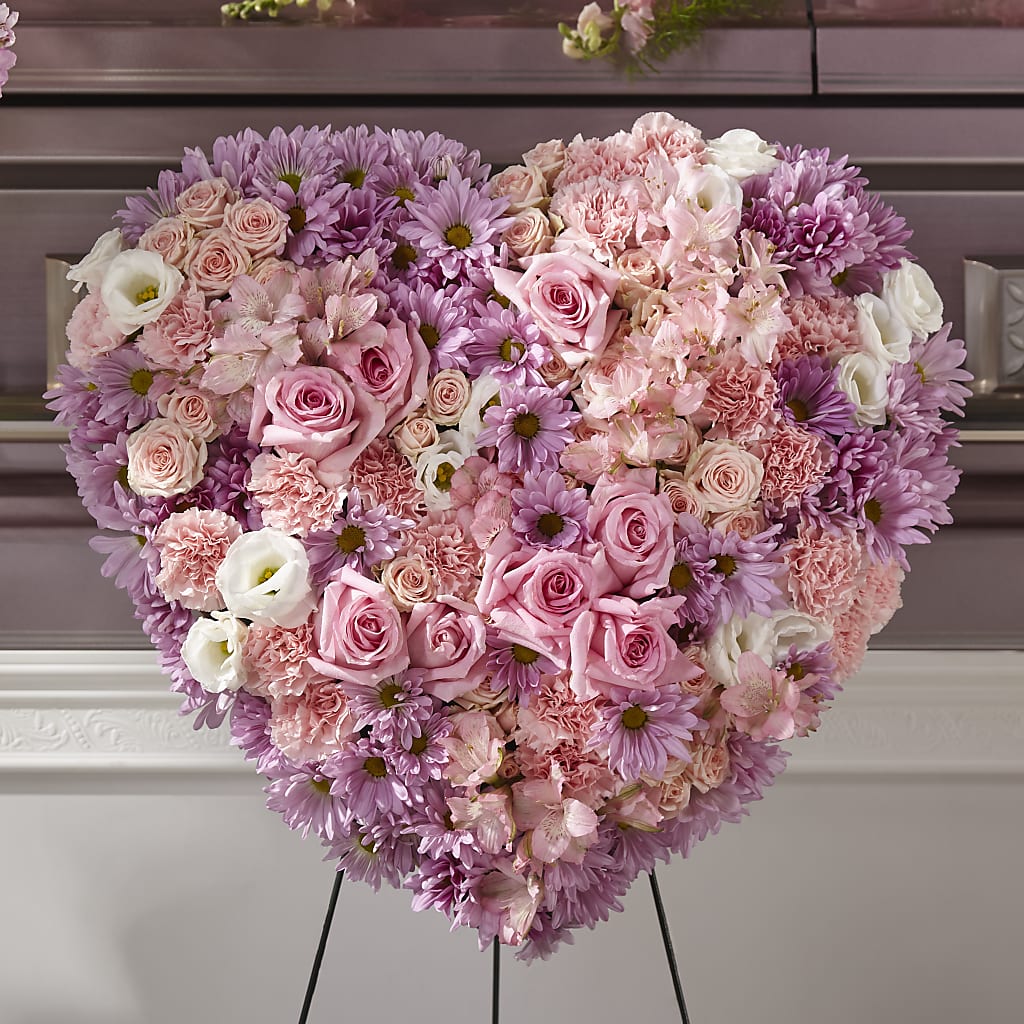 Heaven's Light Heart – Upscale Flowers, Clayton NJ
