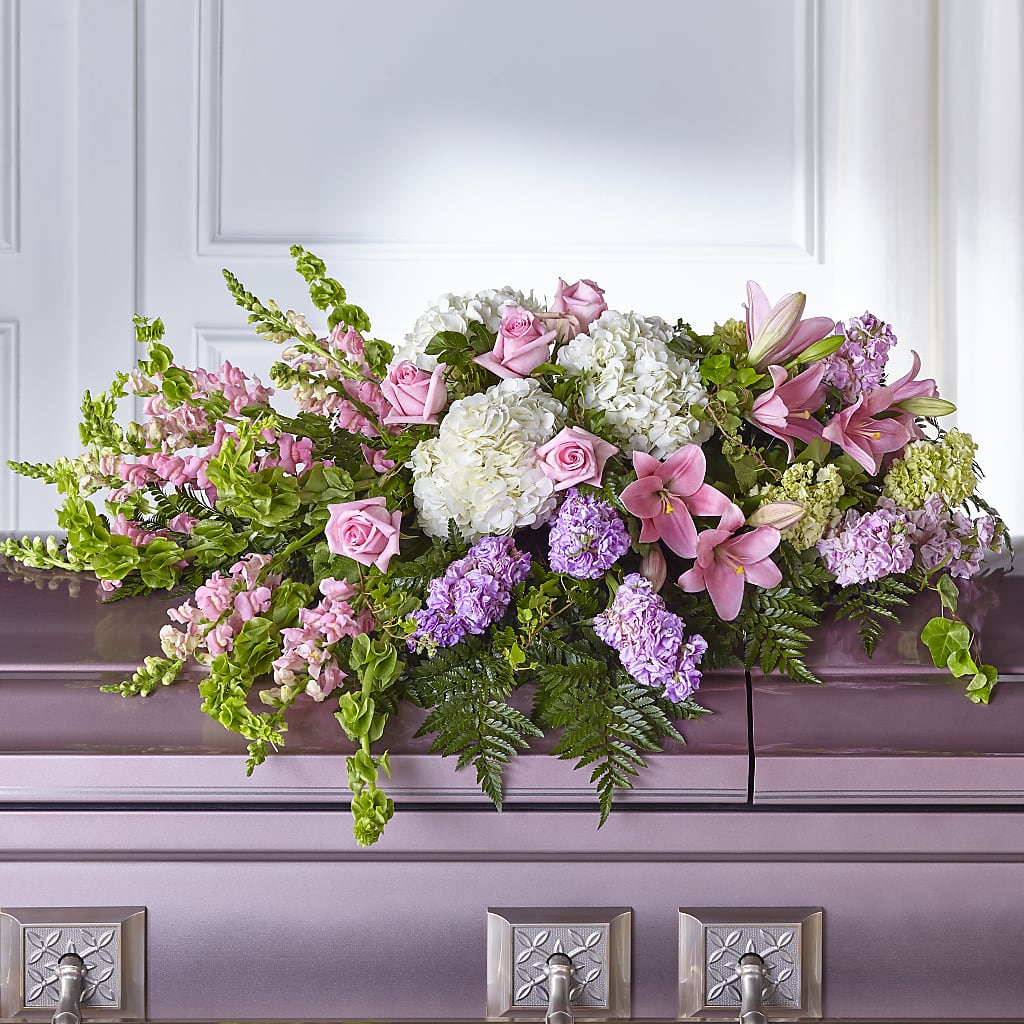 Life's Gratitude Casket Spray – Upscale Flowers, Clayton NJ