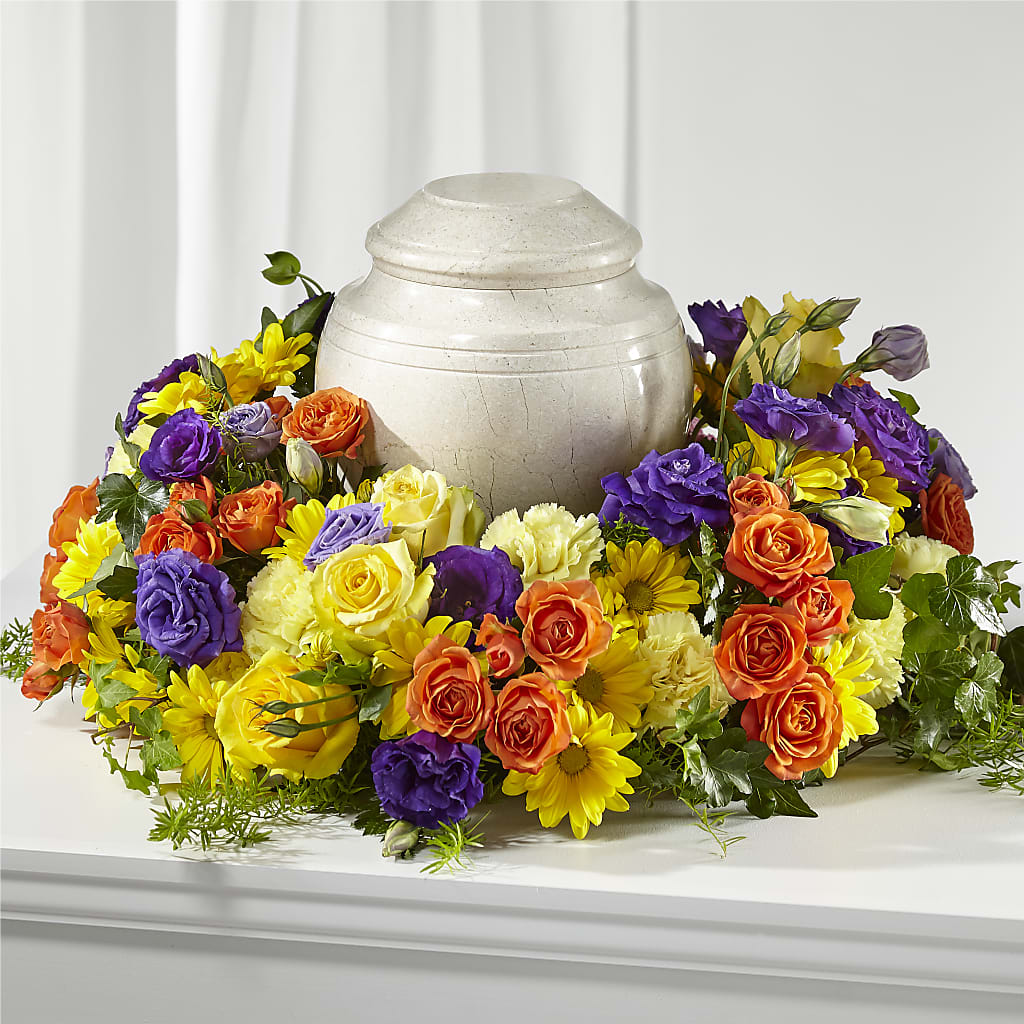 Blossoms of Remembrance Cremation Adornment – Upscale Flowers, Clayton NJ