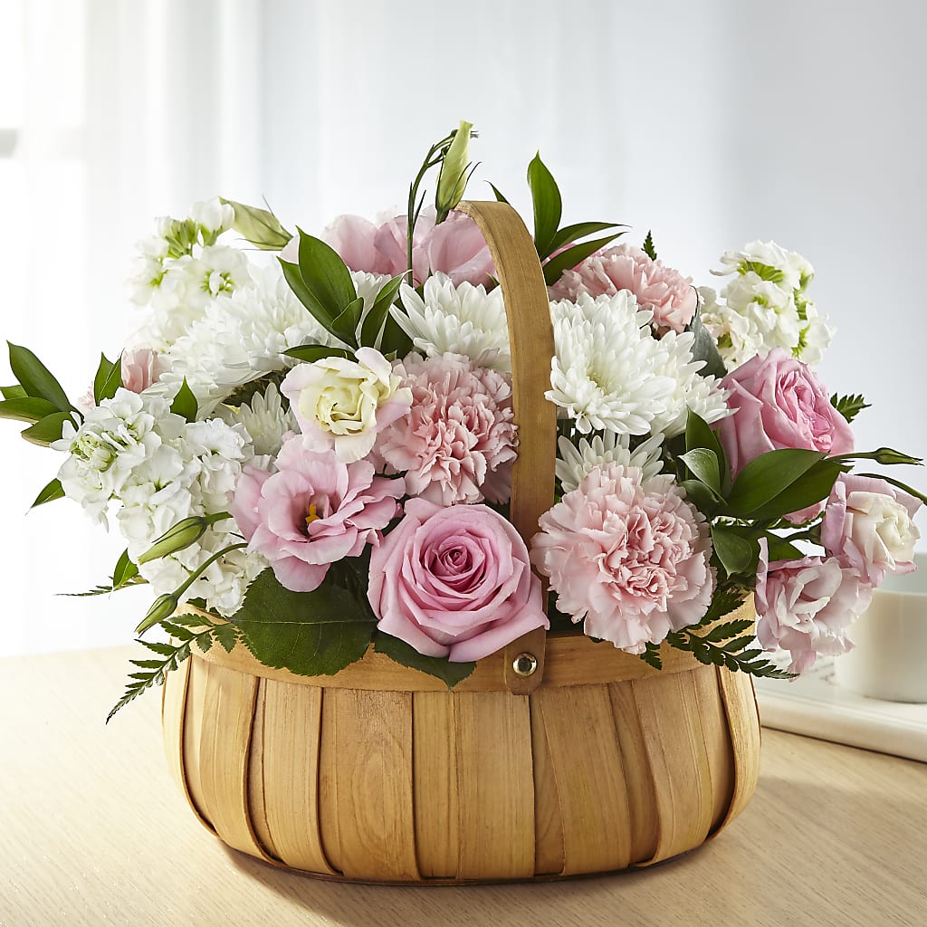 Always Graceful Basket – Upscale Flowers, Clayton NJ