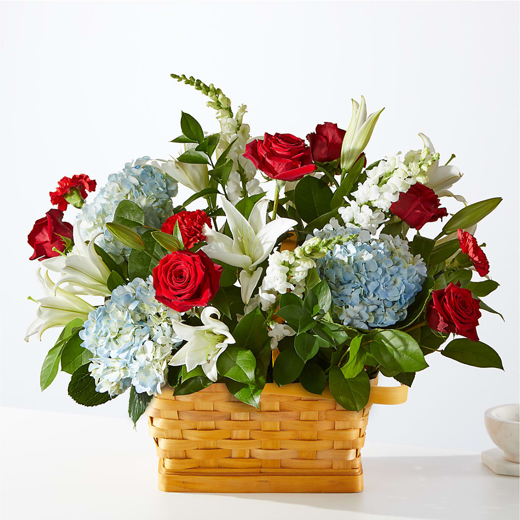 Greater Glory Basket – Upscale Flowers, Clayton NJ