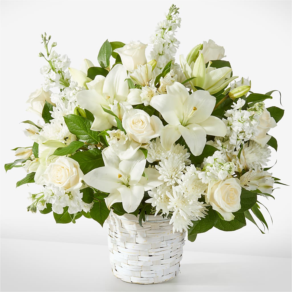 Peaceful Reflections Arrangement – Upscale Flowers, Clayton NJ