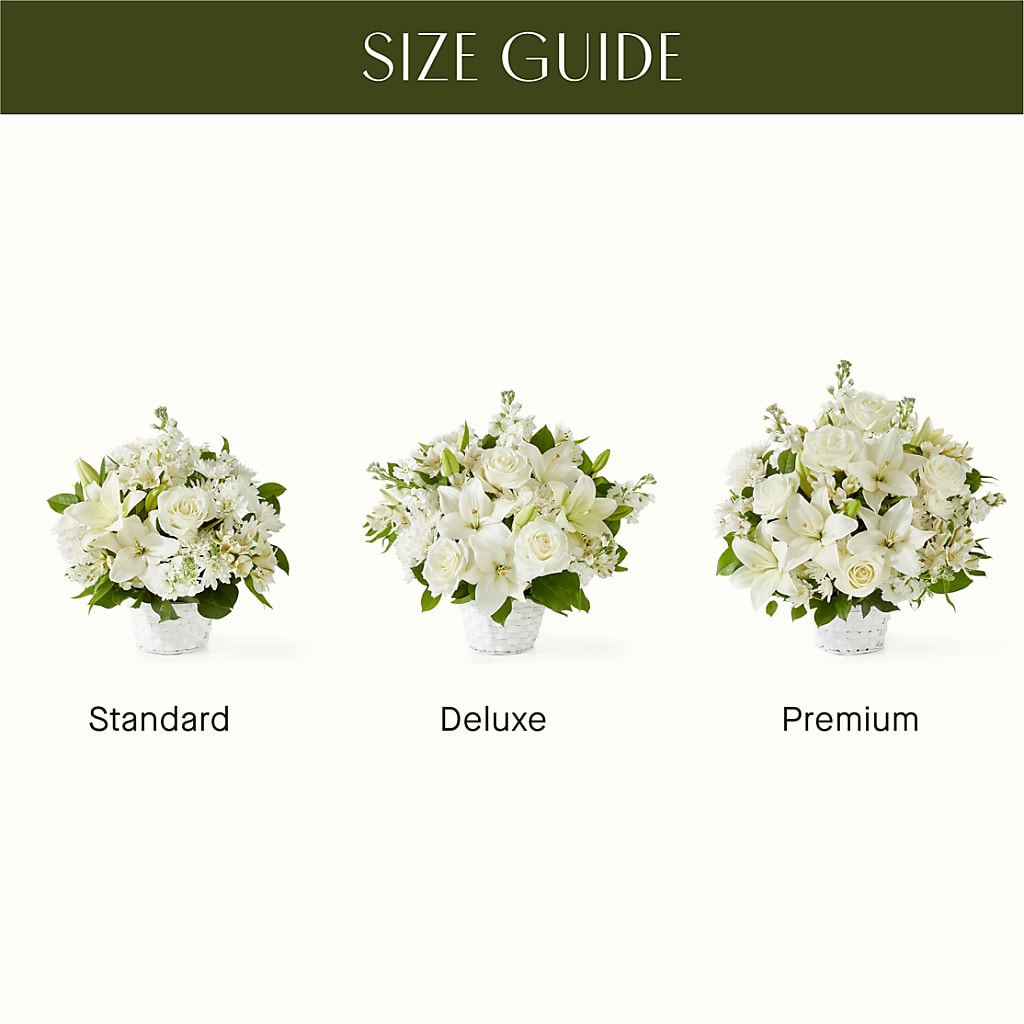 Peaceful Reflections Arrangement – Upscale Flowers, Clayton NJ