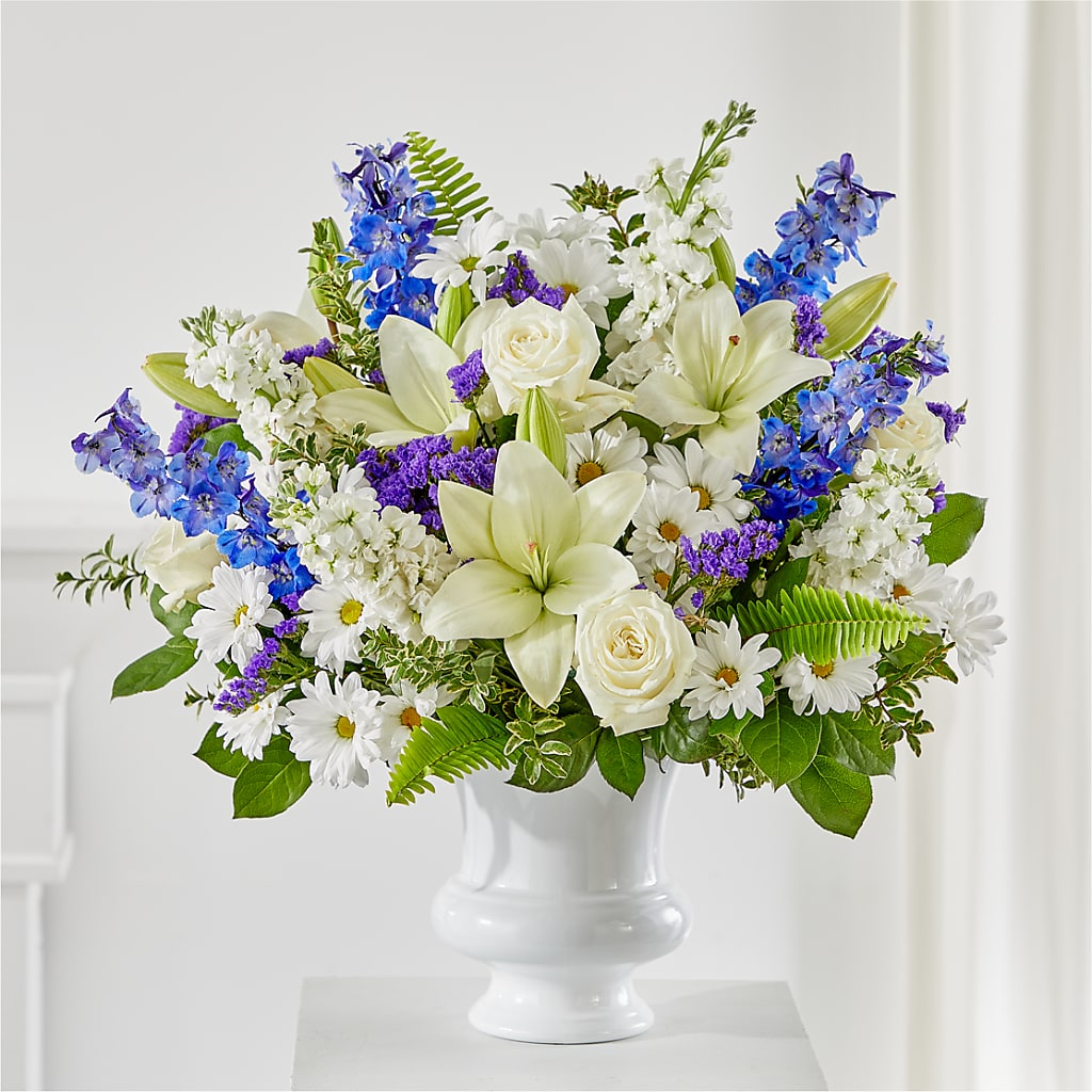 Expressions of Hope Urn Arrangement – Upscale Flowers, Clayton NJ