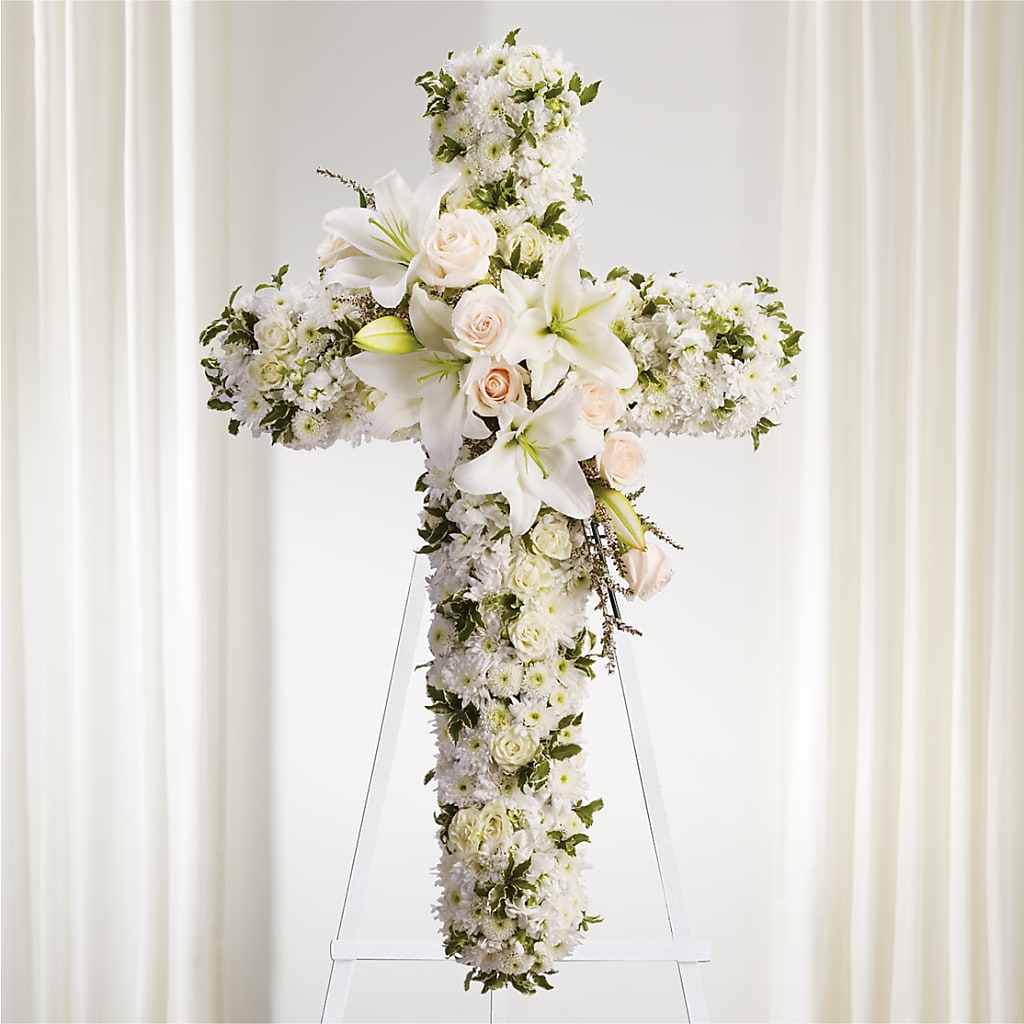 Spiritual Guidance Standing Spray – Upscale Flowers, Clayton NJ
