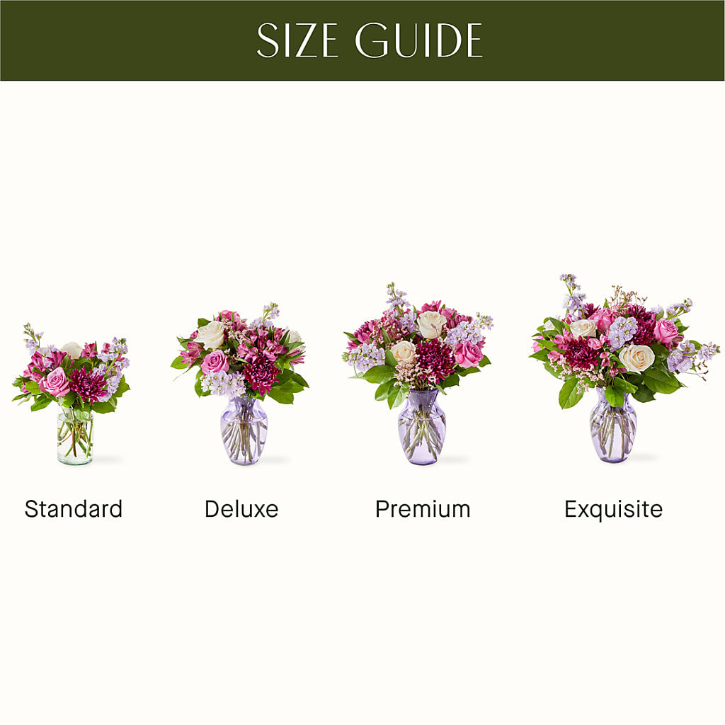 Amethyst Dreams Bouquet – Upscale Flowers, Clayton NJ