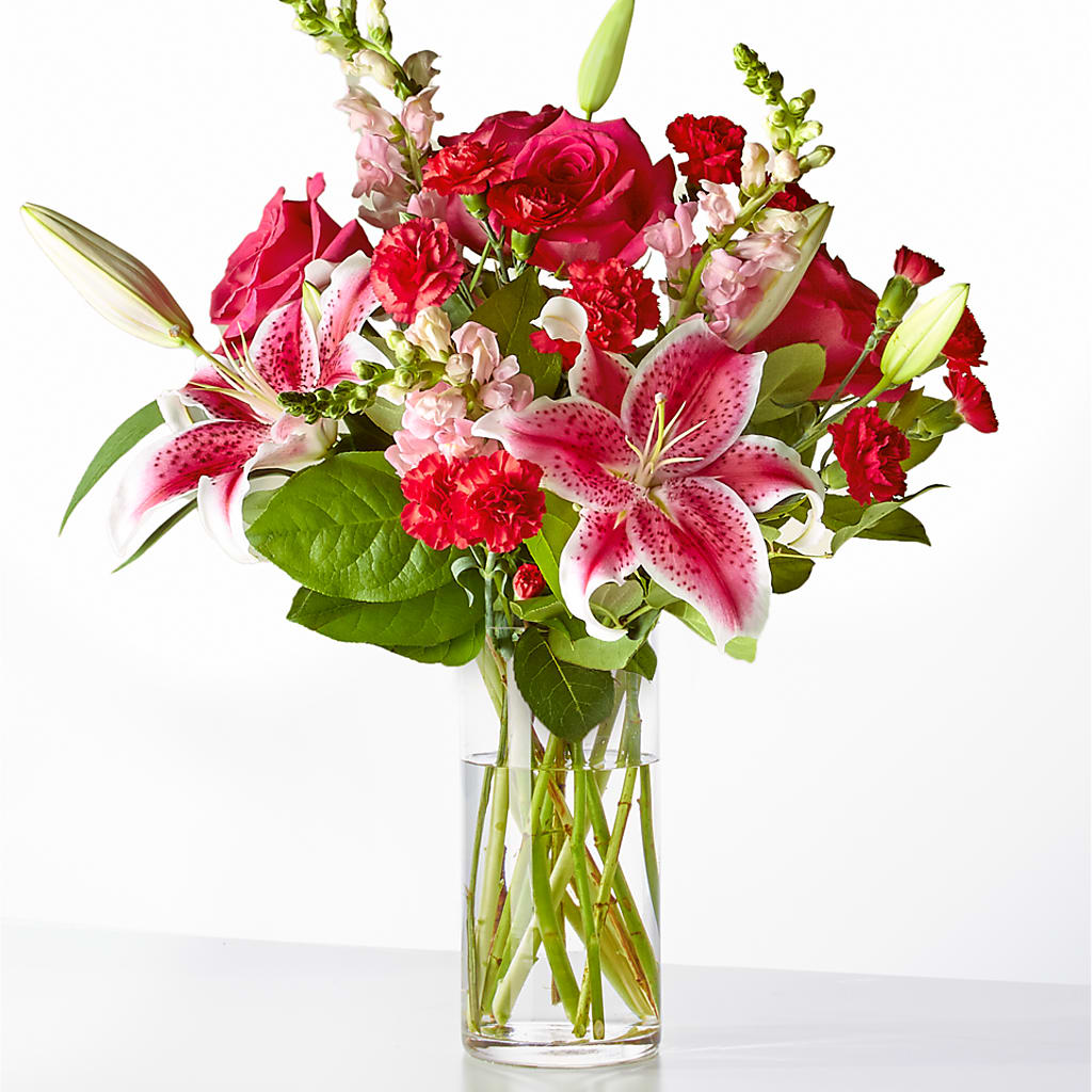 Love at First Sight Bouquet – Upscale Flowers, Clayton NJ