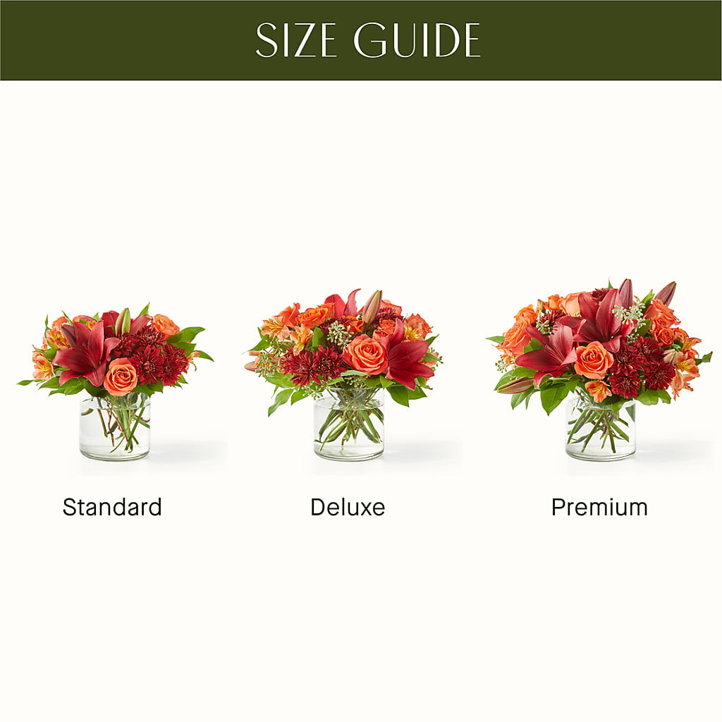 Crimson Leaves Bouquet – Upscale Flowers, Clayton NJ