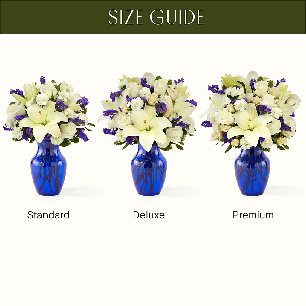 Sapphire Rush Bouquet – Upscale Flowers, Clayton NJ