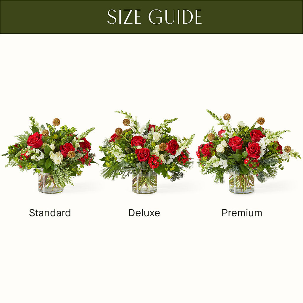 Deck the Halls Bouquet – Upscale Flowers, Clayton NJ