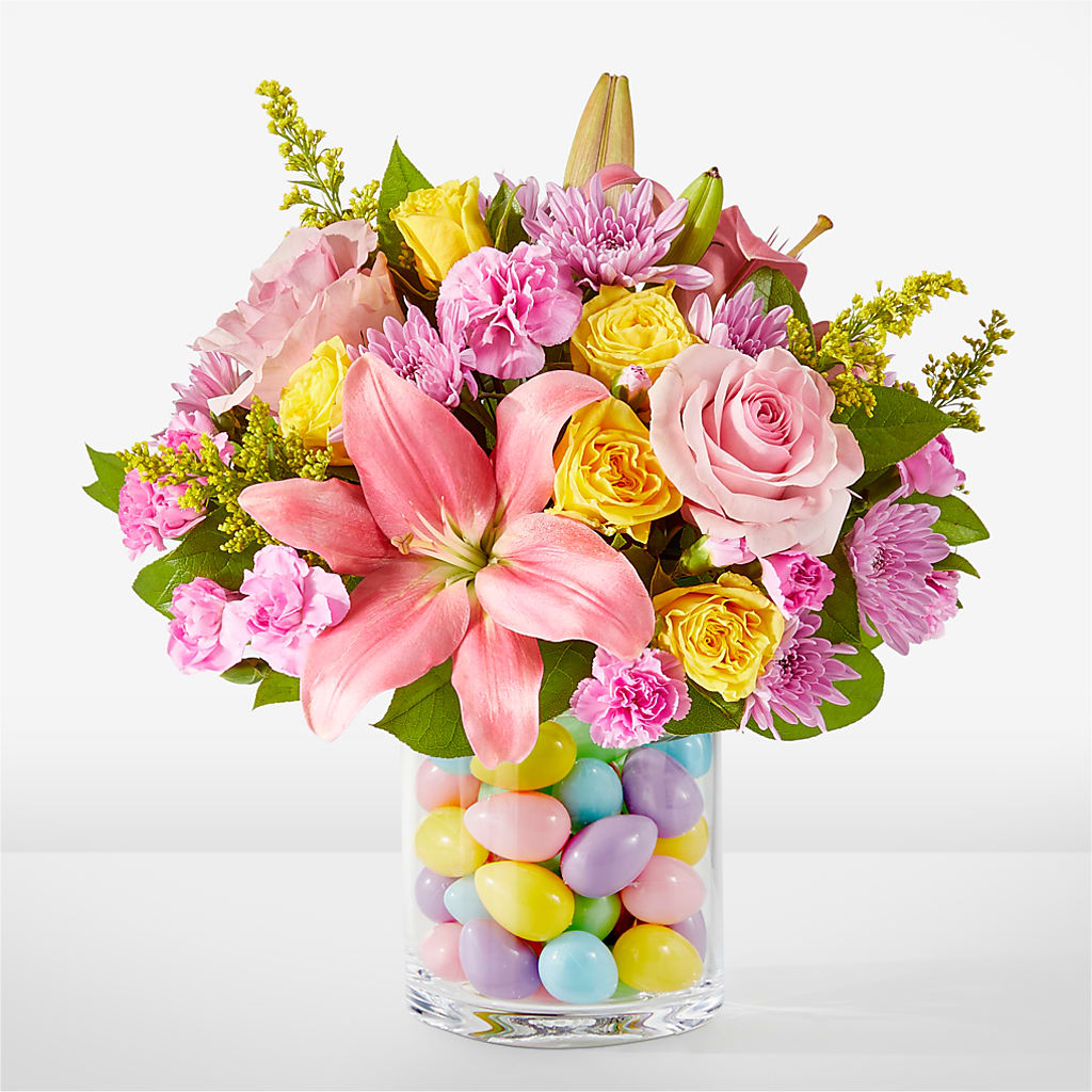 Easter Egg Hunt Bouquet – Upscale Flowers, Clayton NJ