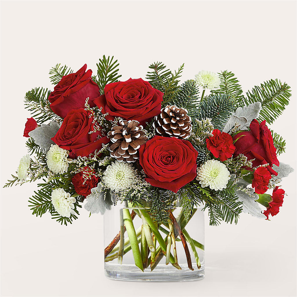 Yule Cheer Bouquet – Upscale Flowers, Clayton NJ