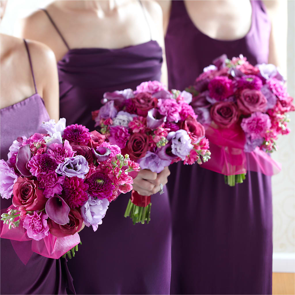 Bridesmaid's Garden Bouquet – Upscale Flowers, Clayton NJ