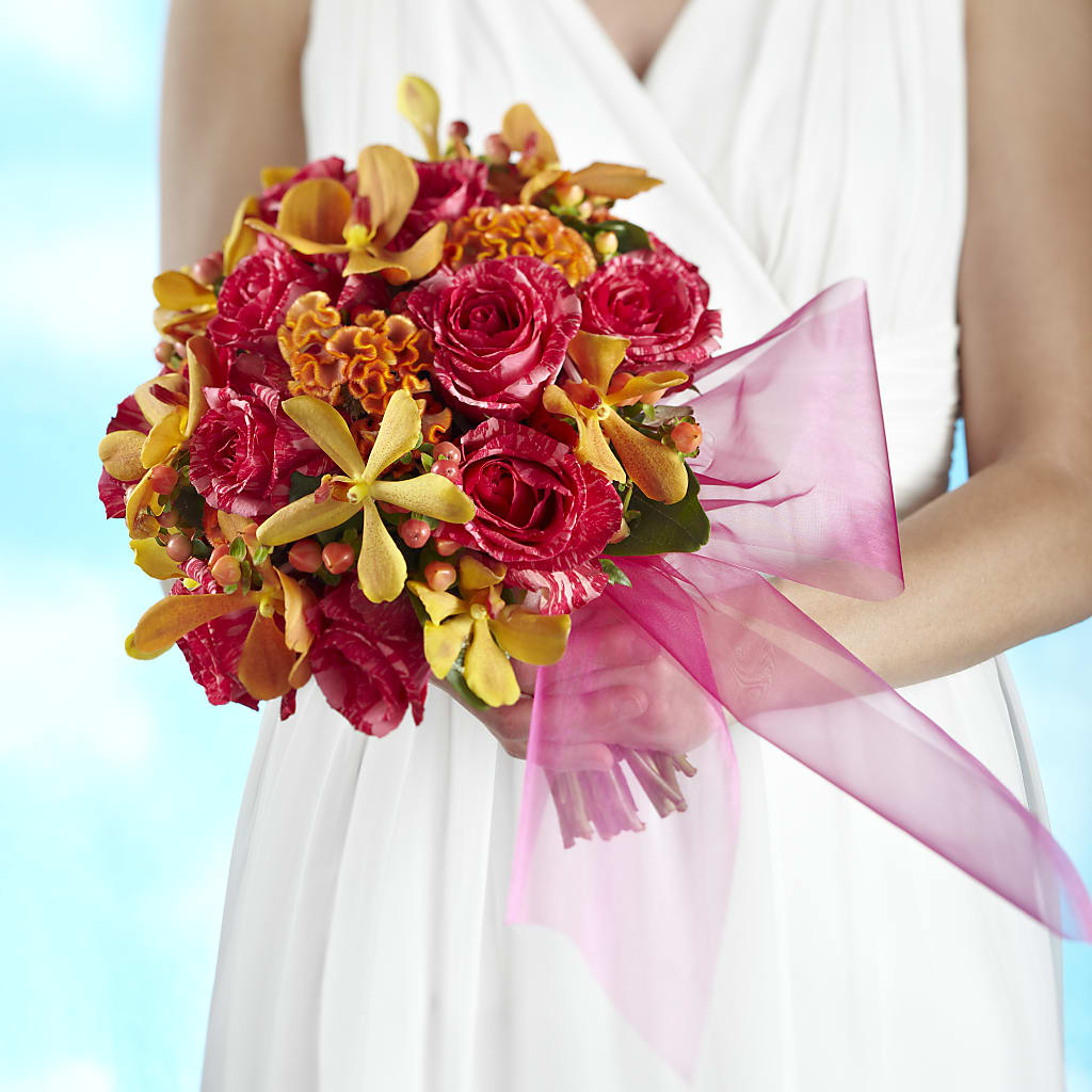 Brilliant Shades of Love Bouquet – Upscale Flowers, Clayton NJ
