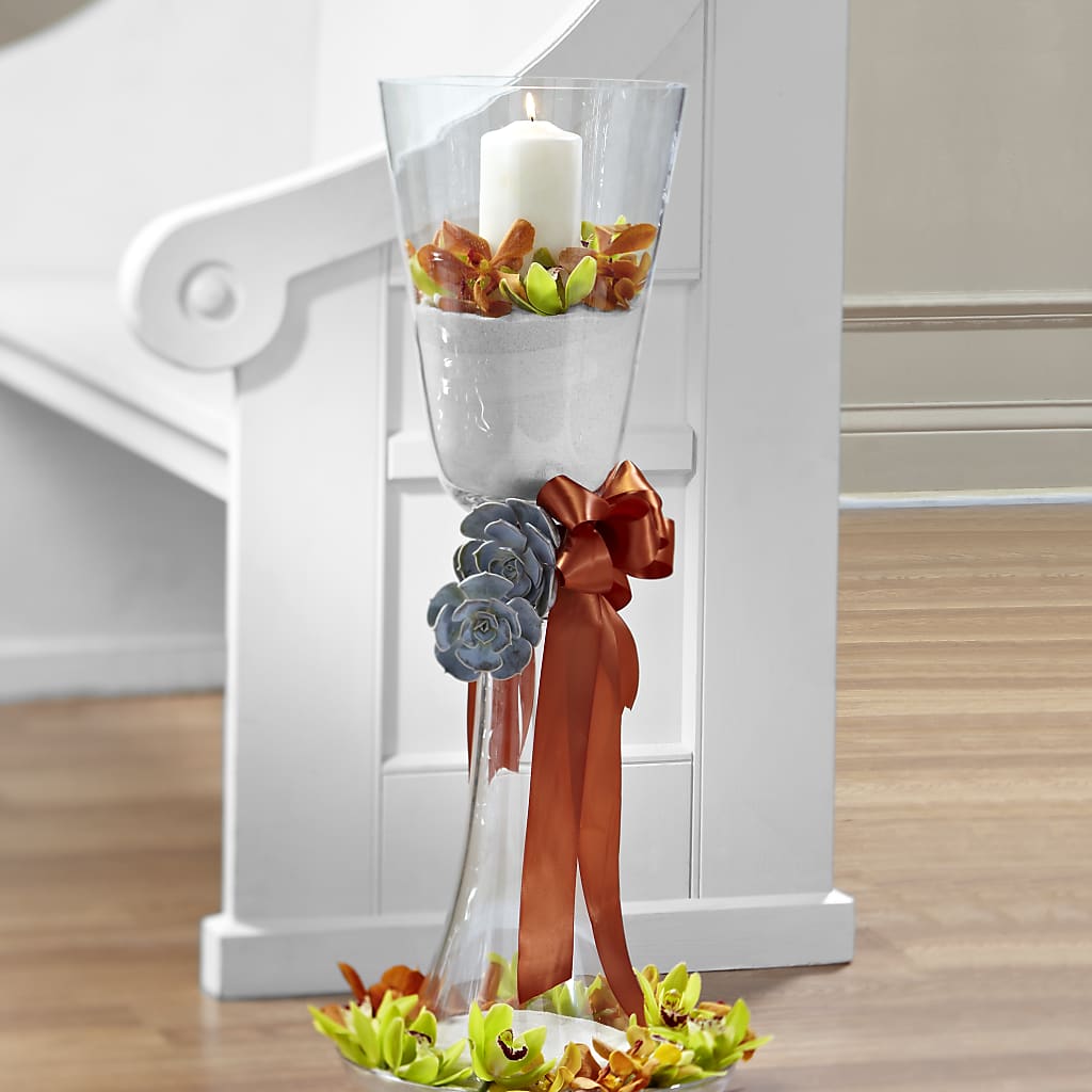 Matrimony Pew Decor – Upscale Flowers, Clayton NJ