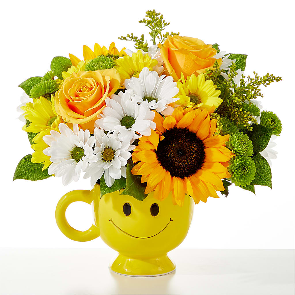 Be Happy Bouquet –  Upscale Flowers, Clayton NJ