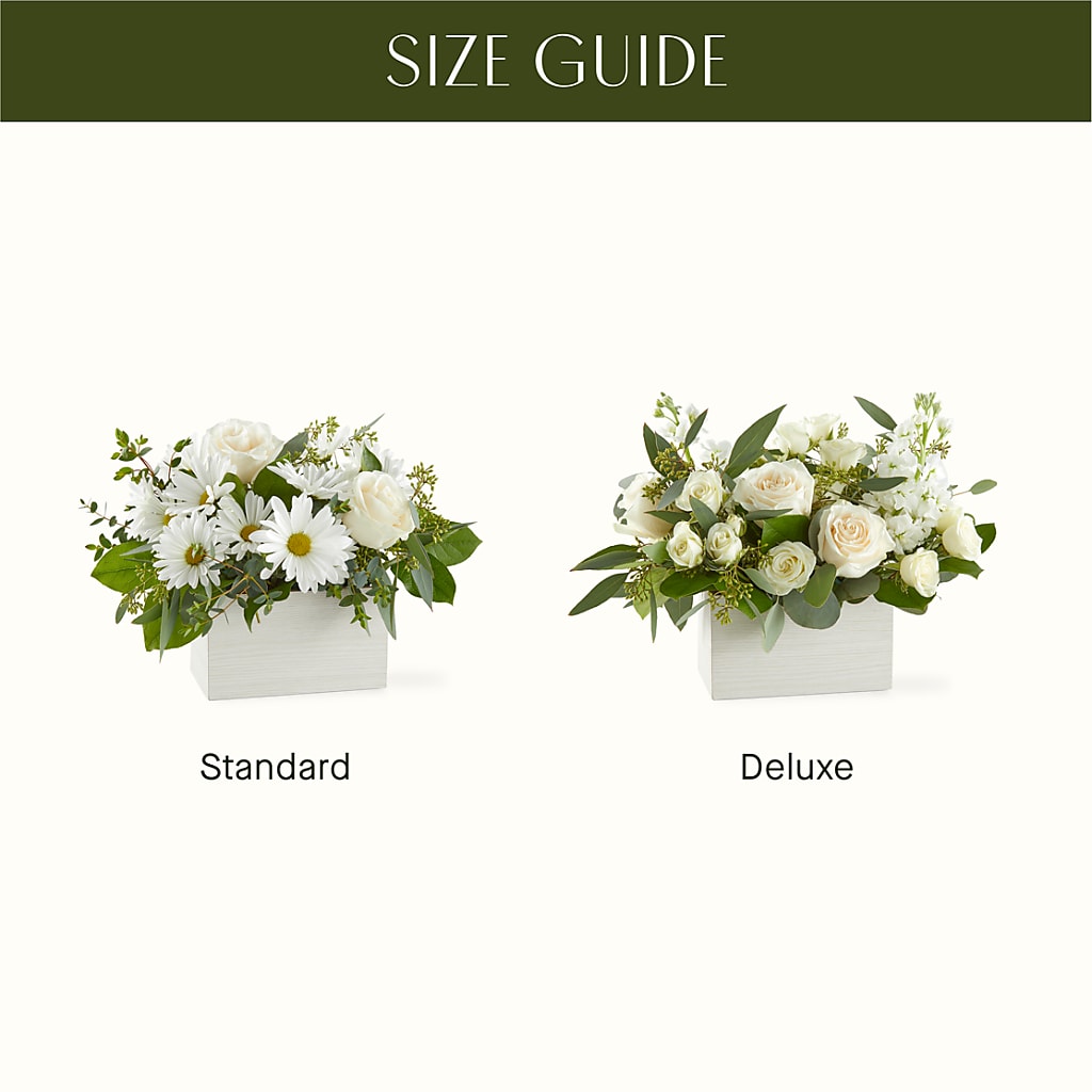 Fresh Linen Box Bouquet –  Upscale Flowers, Clayton NJ