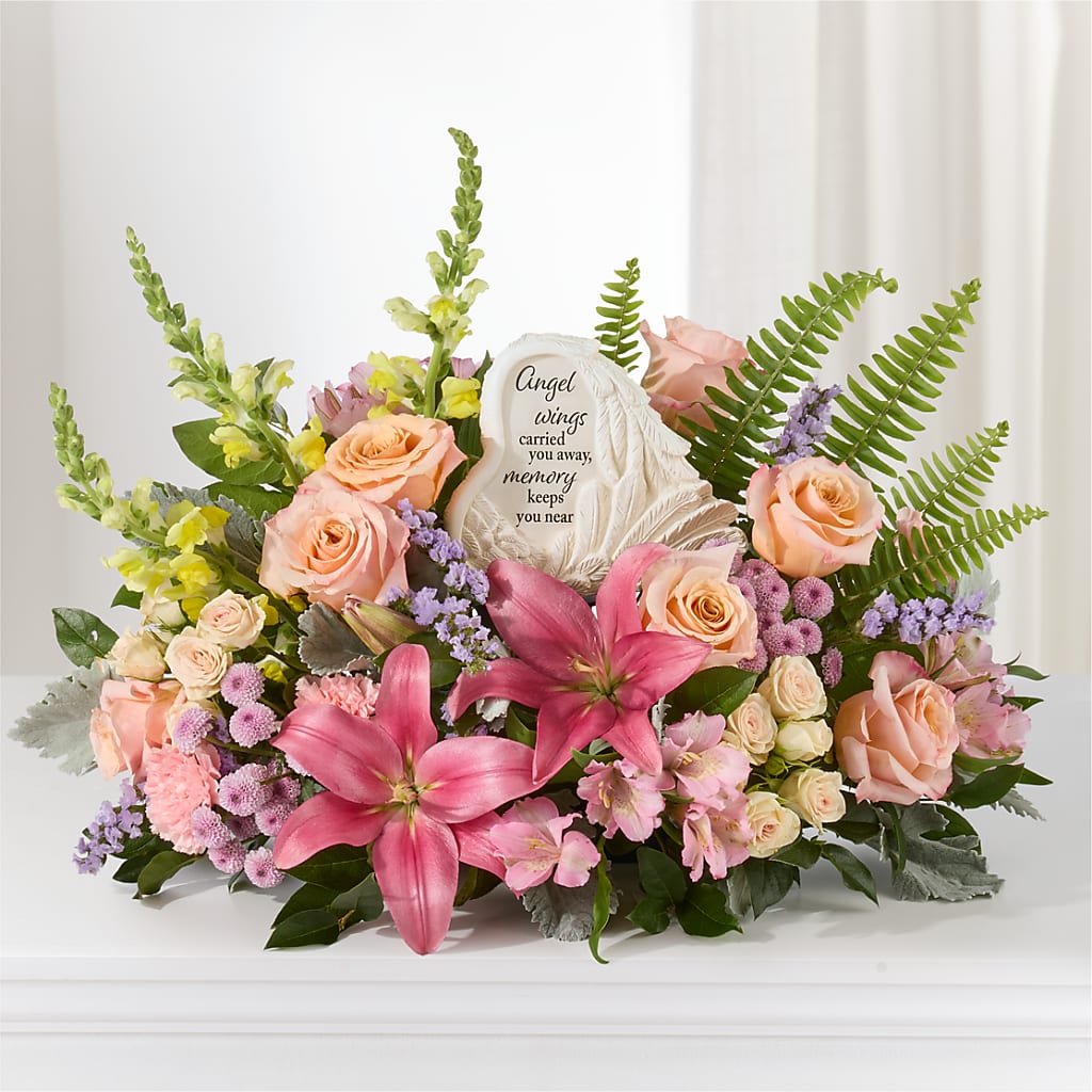 Gentle Light Arrangement –  Upscale Flowers, Clayton NJ