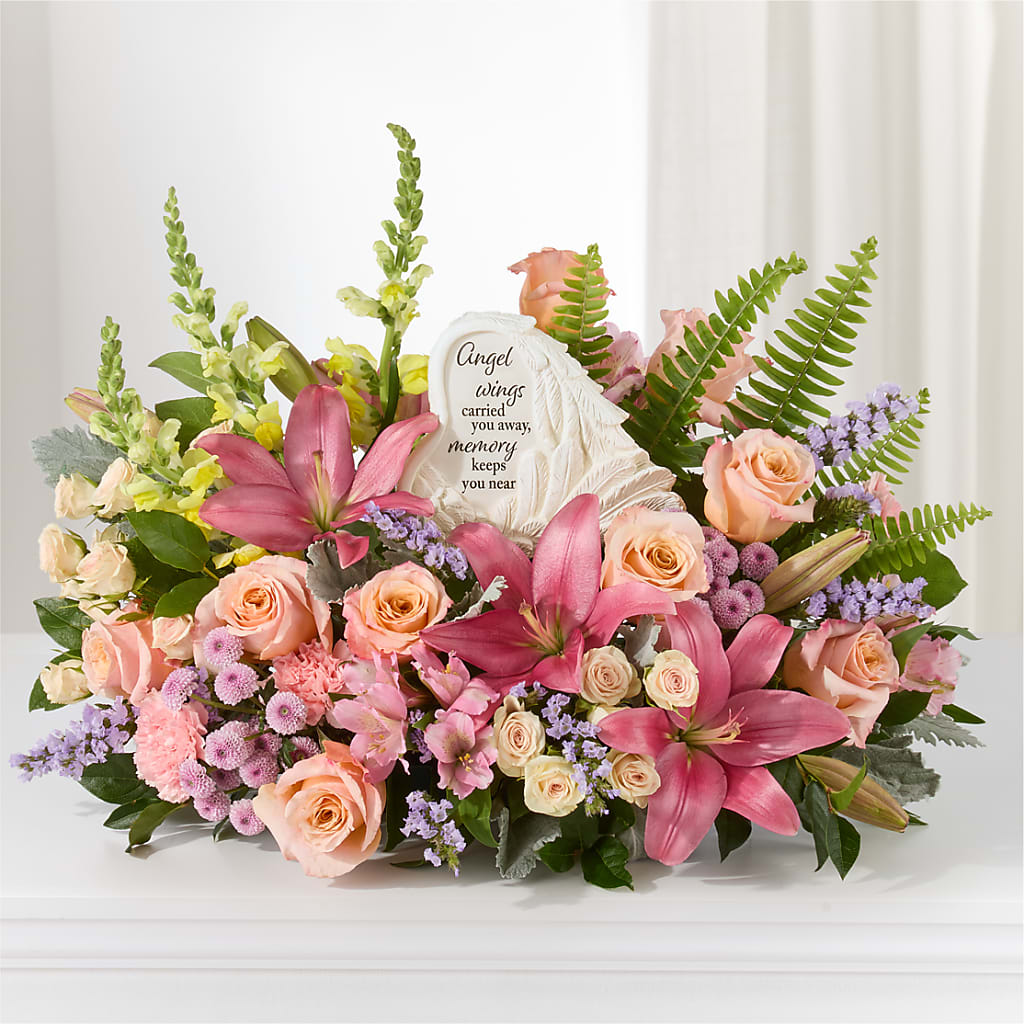 Gentle Light Arrangement –  Upscale Flowers, Clayton NJ