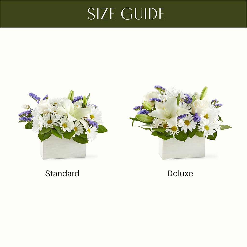 Beyond Blue Box Bouquet –  Upscale Flowers, Clayton NJ