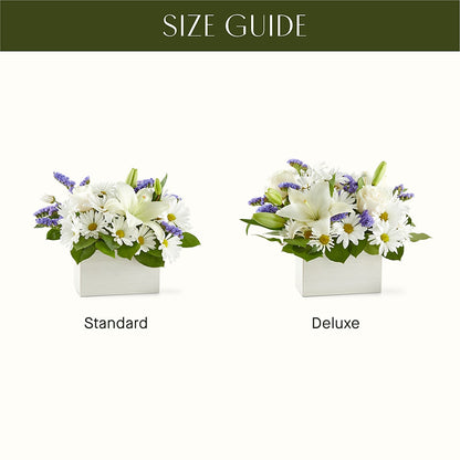 Beyond Blue Box Bouquet –  Upscale Flowers, Clayton NJ
