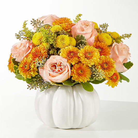 Peachy Pumpkin –  Upscale Flowers, Clayton NJ