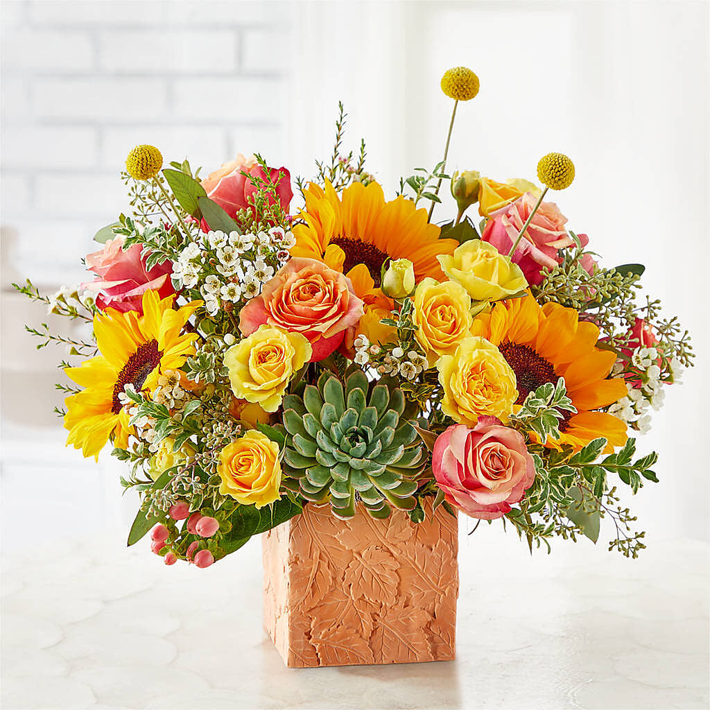 Sunflower Season Bouquet –  Upscale Flowers, Clayton NJ