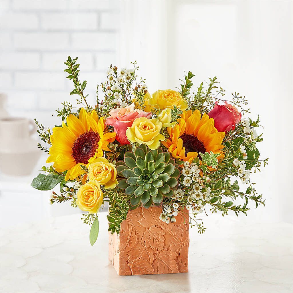 Sunflower Season Bouquet –  Upscale Flowers, Clayton NJ
