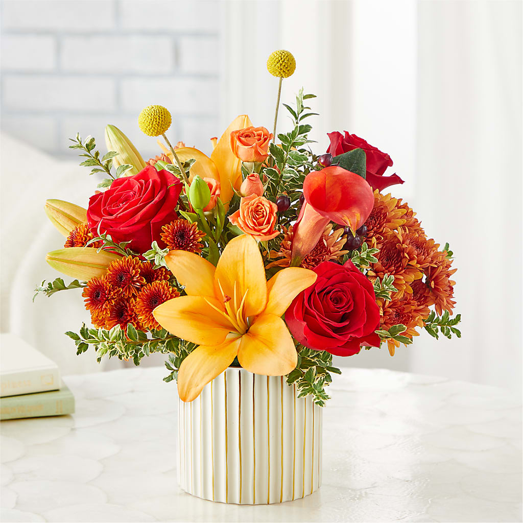 Scarlet Skies Bouquet –  Upscale Flowers, Clayton NJ