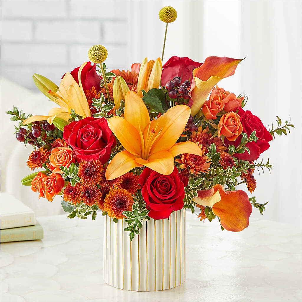 Scarlet Skies Bouquet –  Upscale Flowers, Clayton NJ