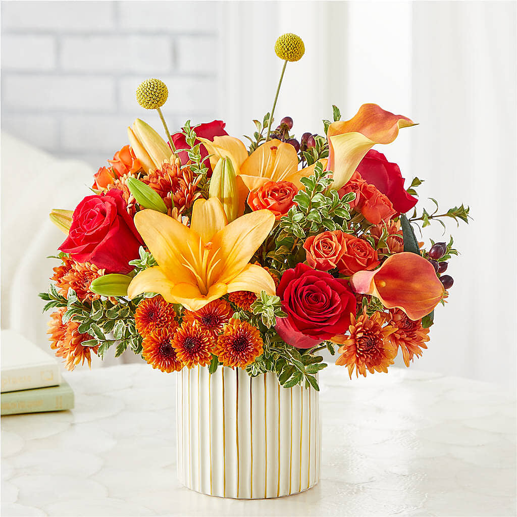 Scarlet Skies Bouquet –  Upscale Flowers, Clayton NJ
