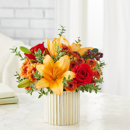Scarlet Skies Bouquet –  Upscale Flowers, Clayton NJ