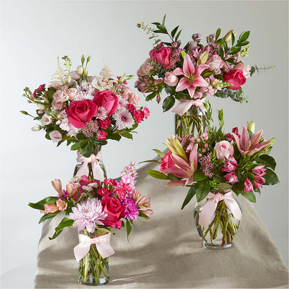 Pink Ribbon - A Florist Original –  Upscale Flowers, Clayton NJ