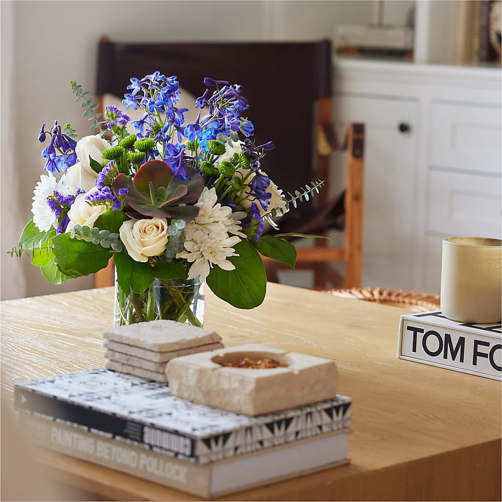 Cerulean Waves Bouquet –  Upscale Flowers, Clayton NJ