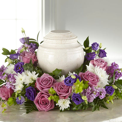 Blooming Sympathy Cremation Adornment –  Upscale Flowers, Clayton NJ