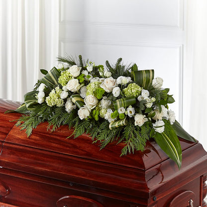 Hopeful Gesture Casket Spray –  Upscale Flowers, Clayton NJ