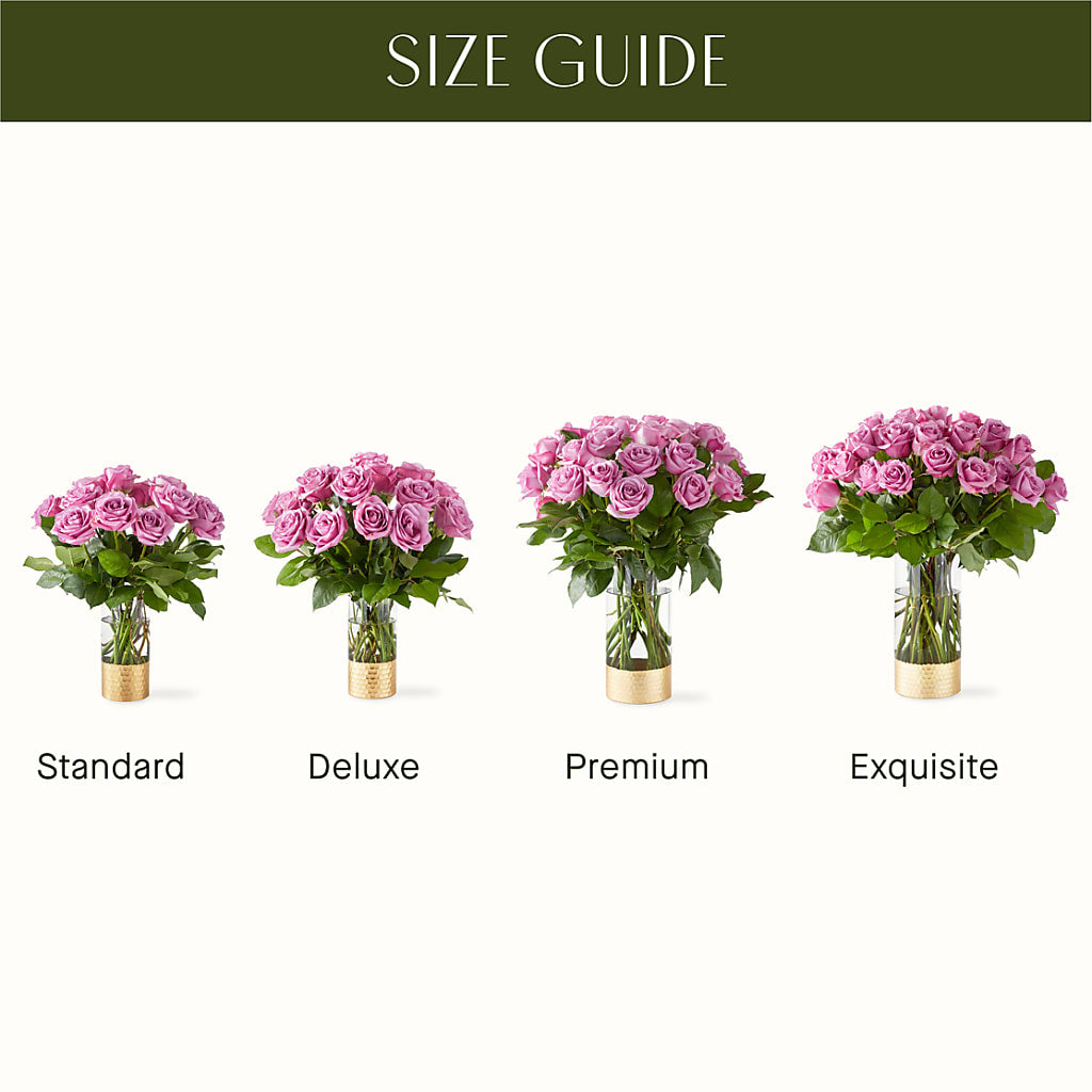 Secret Admirer Lavender Rose Bouquet –  Upscale Flowers, Clayton NJ