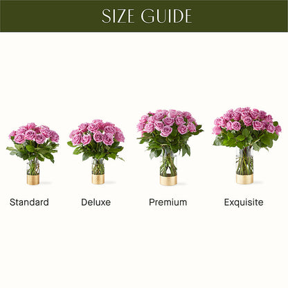Secret Admirer Lavender Rose Bouquet –  Upscale Flowers, Clayton NJ